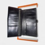 Hermès Béarn Leather Wallet in Black Classic Elegance Perfected