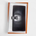 Hermès Béarn Leather Wallet in Black Classic Elegance Perfected