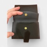 Hermès Béarn Leather Wallet in Black Pure Elegancem Timeless Design