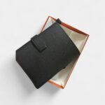 Hermès Béarn Leather Wallet in Black Timeless Luxury Sleek Silhouette