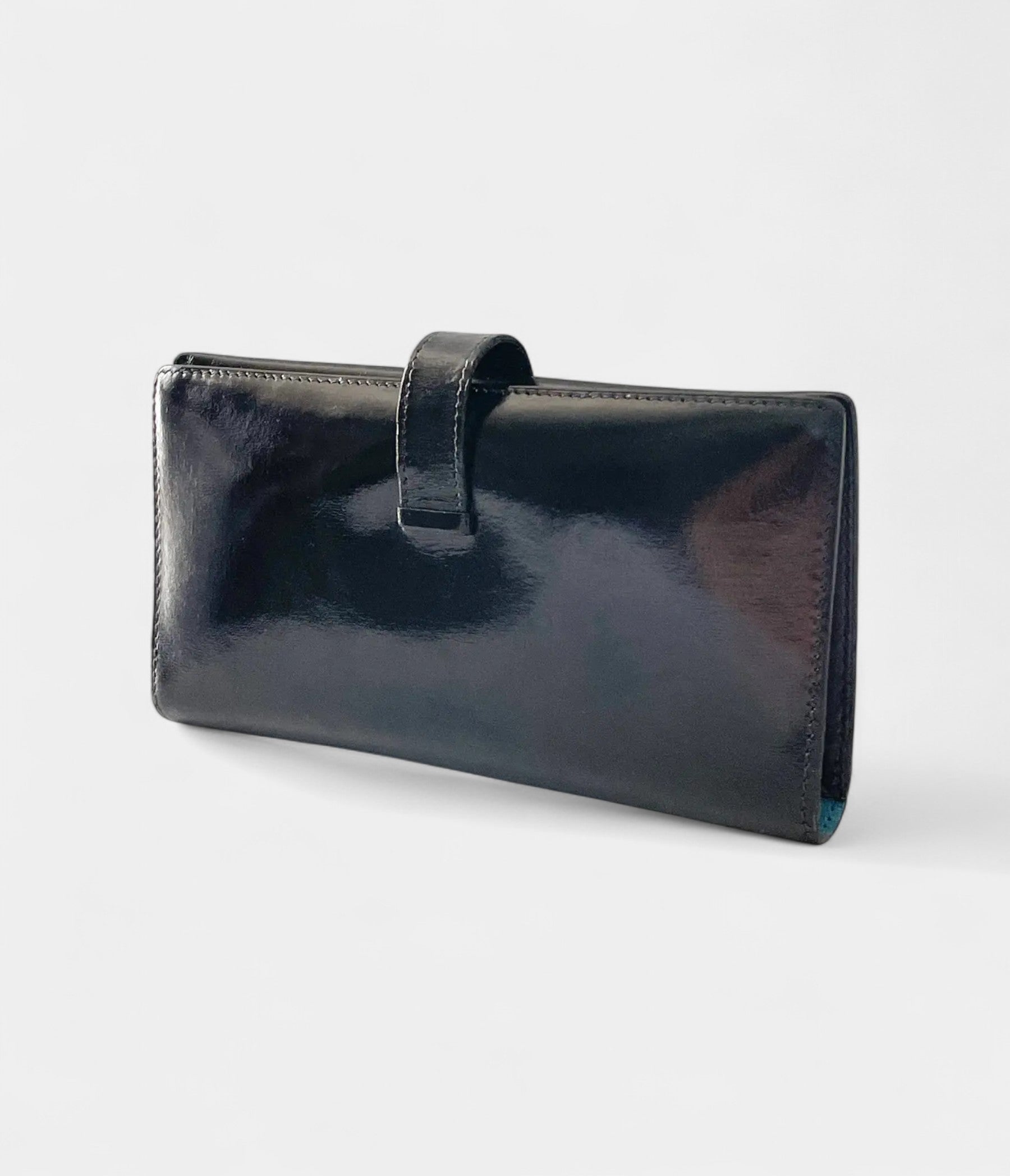 Hermès Béarn Leather Wallet in Black Timeless Sophistication Classic