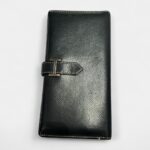 Hermès Béarn Leather Wallet in Black Timeless Sophistication Every Detail