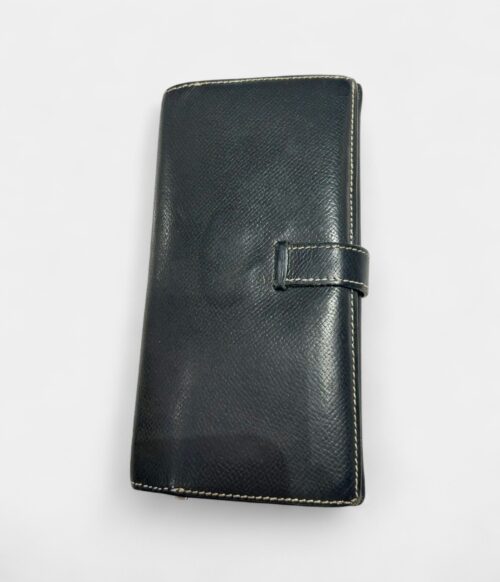 Hermès Béarn Leather Wallet in Black Timeless Sophistication Every Detail