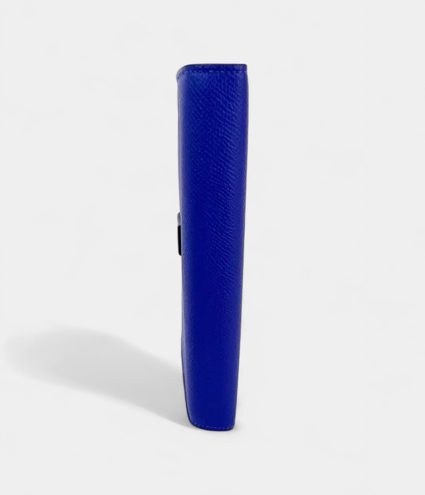 Hermès Béarn Leather Wallet in Blue Classic Craftsmanship with a Cool Edge