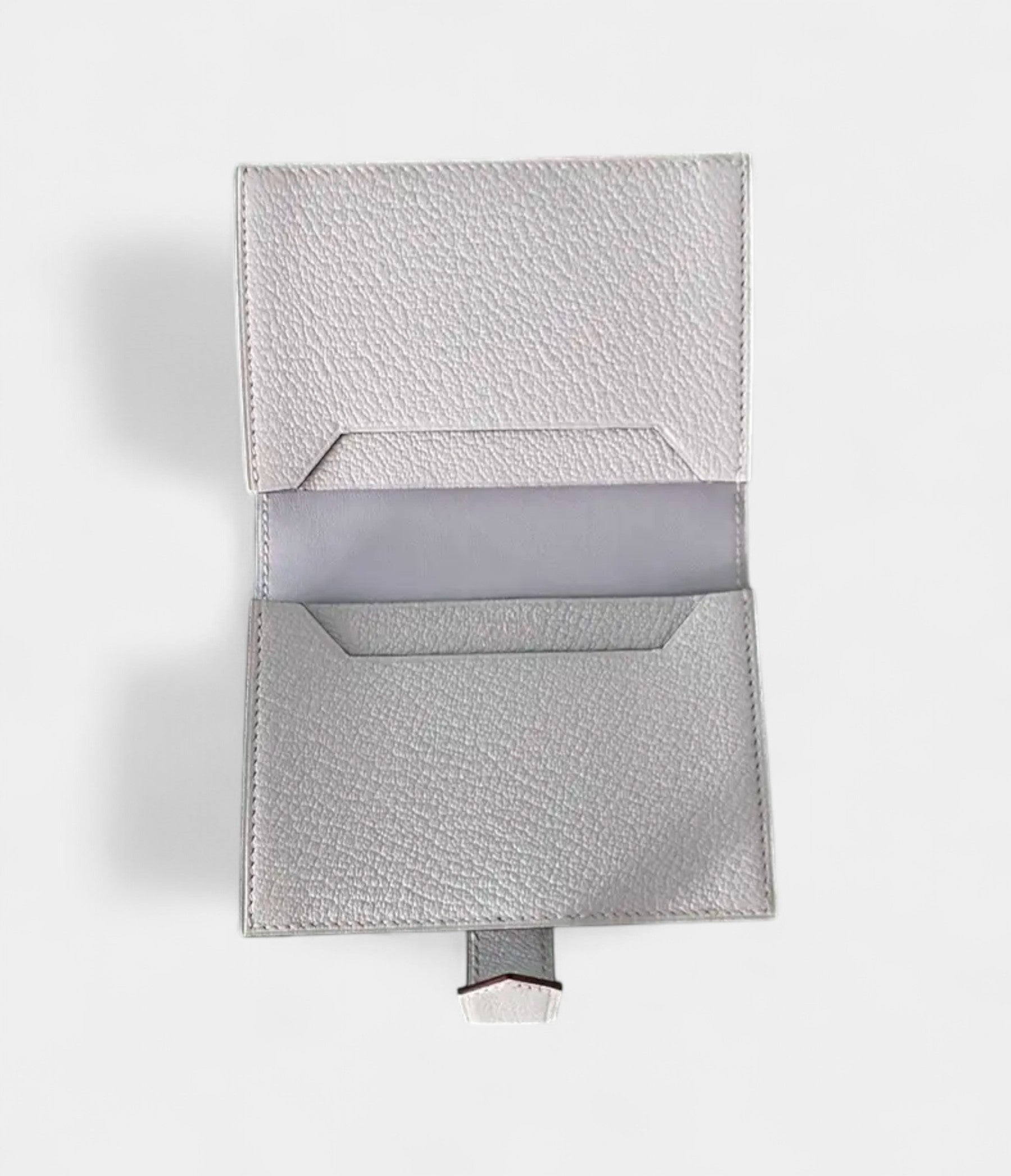 Hermès Béarn Leather Wallet in Blue Cool Sophistication with Iconic Charm