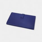 Hermès Béarn Leather Wallet in Blue Refined Craftsmanship Cool Classic Hue