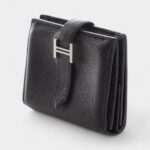 Hermès Béarn Leather Wallet in Blue Refined Simplicity Classic Shade