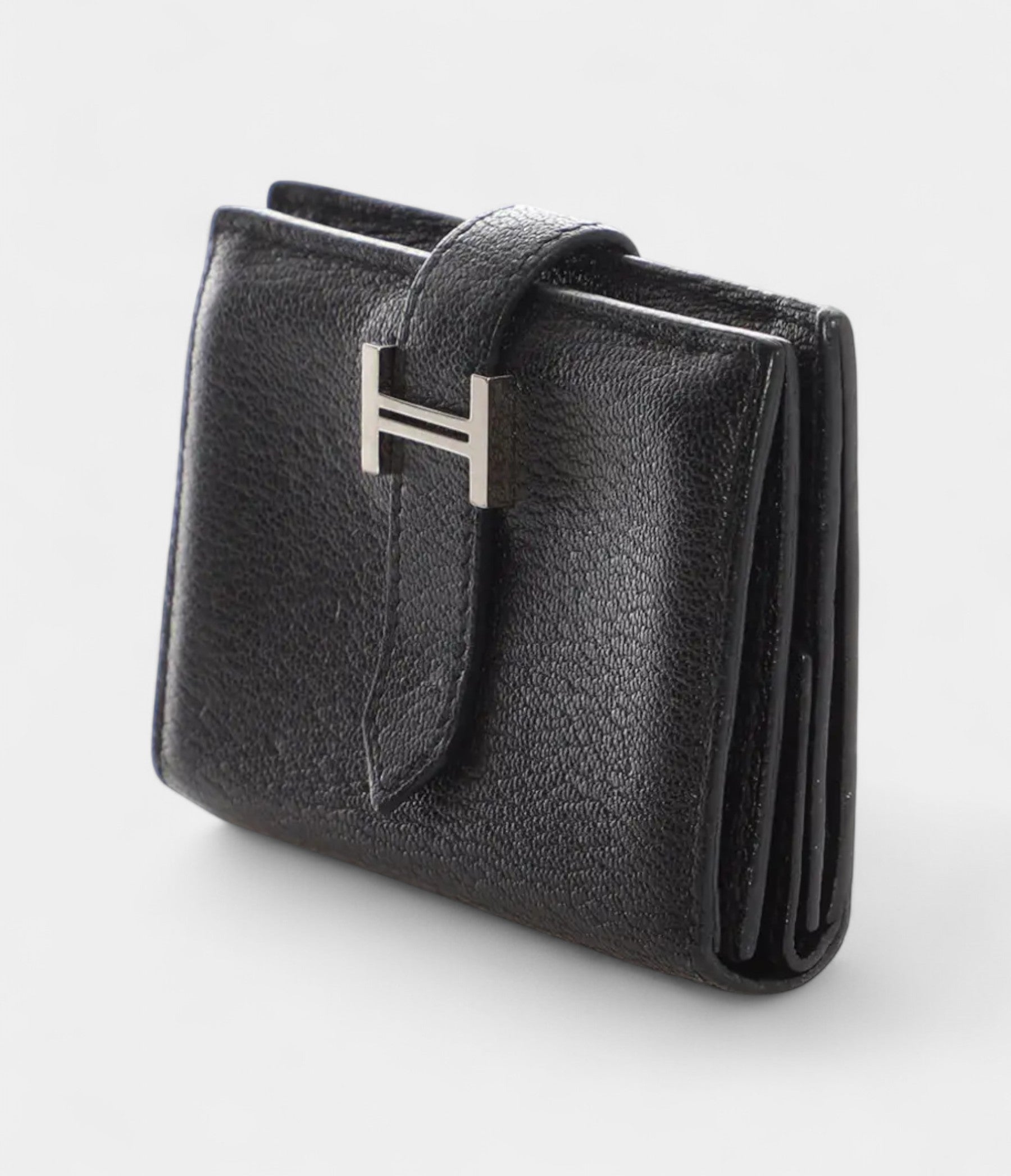 Hermès Béarn Leather Wallet in Blue Refined Simplicity Classic Shade