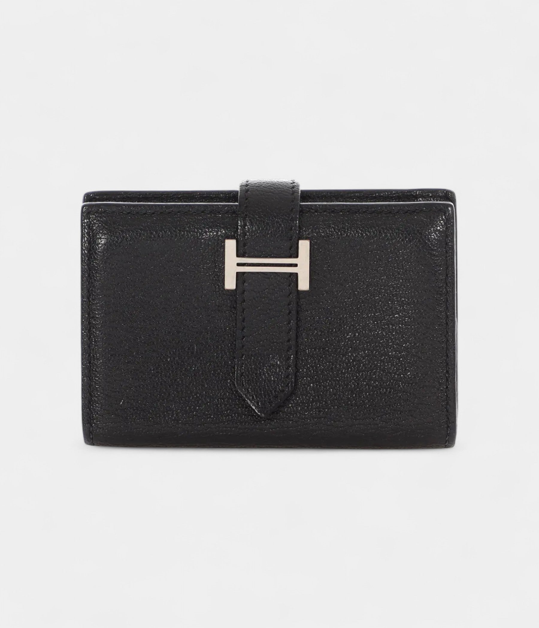 Hermès Béarn Leather Wallet in Blue Refined Simplicity Classic Shade
