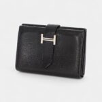 Hermès Béarn Leather Wallet in Blue Refined Simplicity Classic Shade