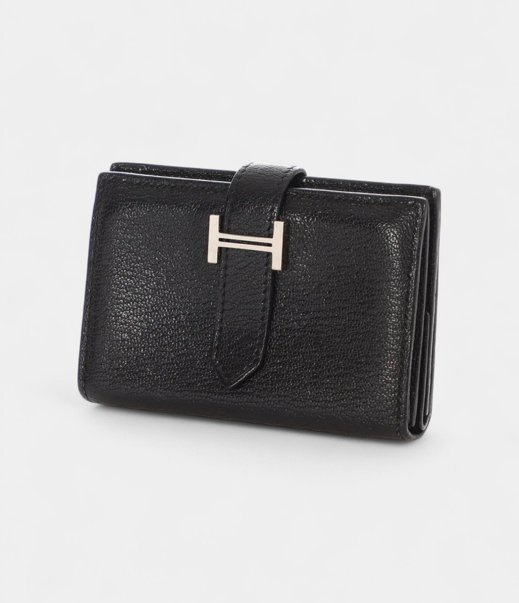 Hermès Béarn Leather Wallet in Blue Refined Simplicity Classic Shade