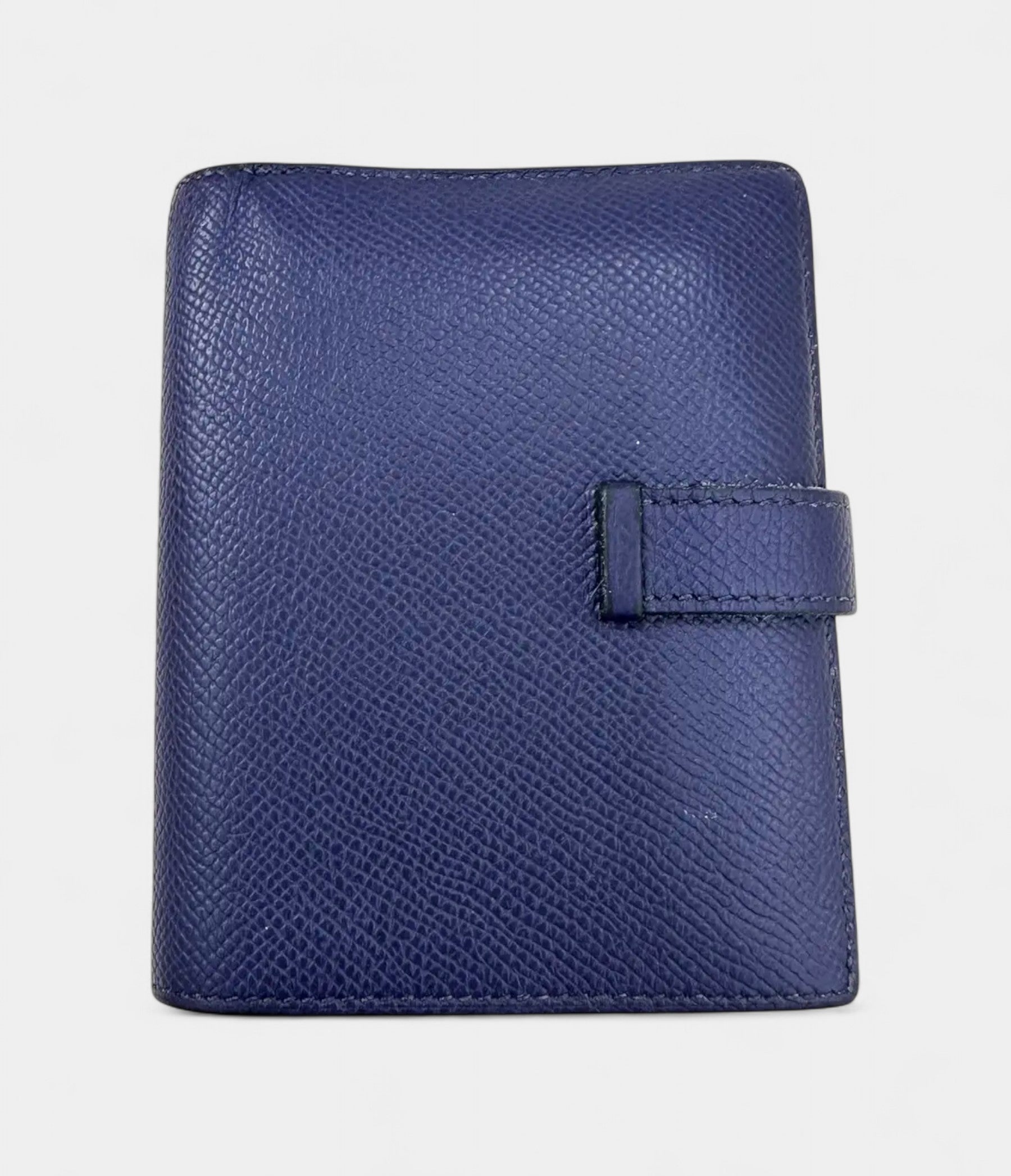 Hermès Béarn Leather Wallet in Blue Timeless Design with a Fresh Hue