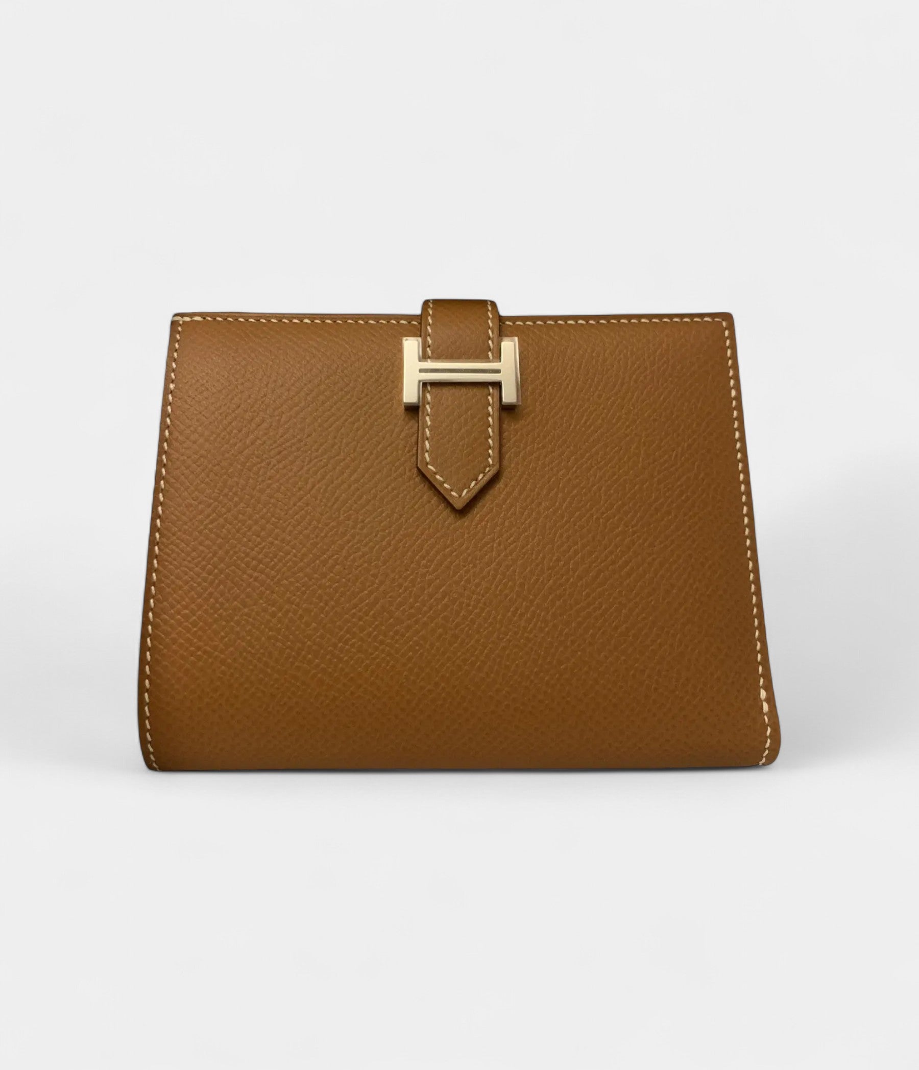 Hermès Béarn Leather Wallet in Brown Classic Elegance Timeless Appeal