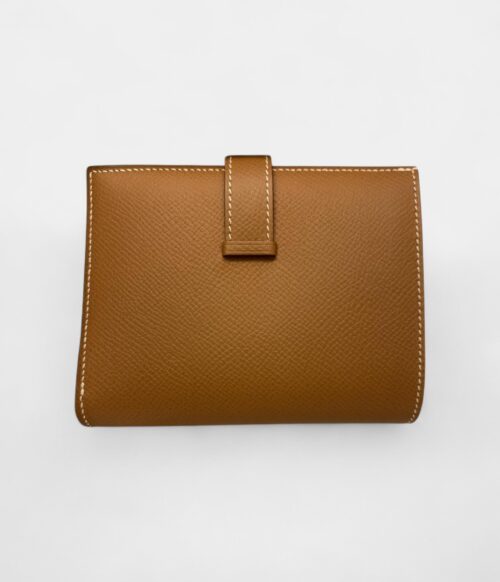 Hermès Béarn Leather Wallet in Brown Classic Elegance Timeless Appeal