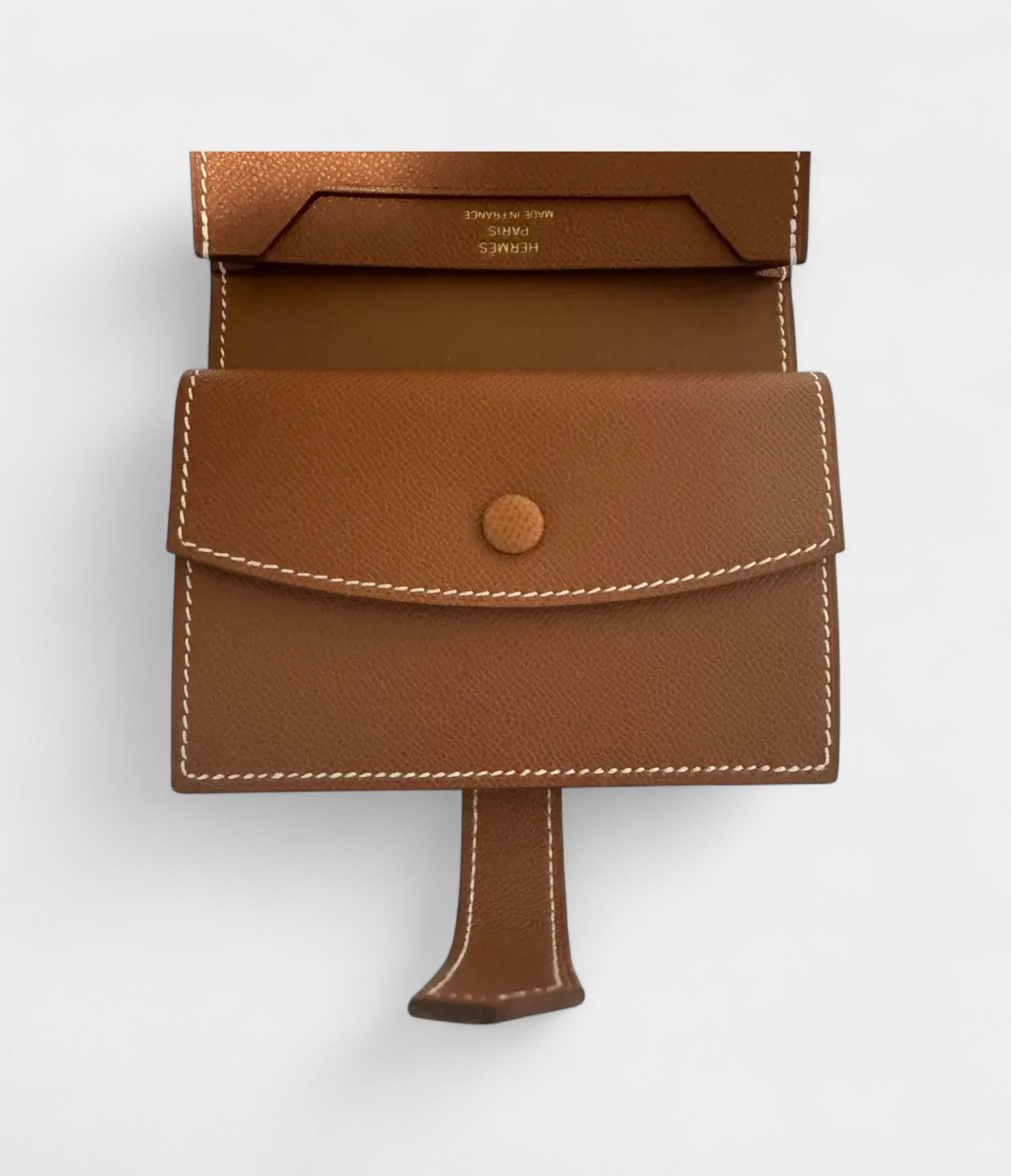 Hermès Béarn Leather Wallet in Brown Refined Simplicity in Luxurious