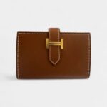 Hermès Béarn Leather Wallet in Brown Refined Simplicity in Luxurious