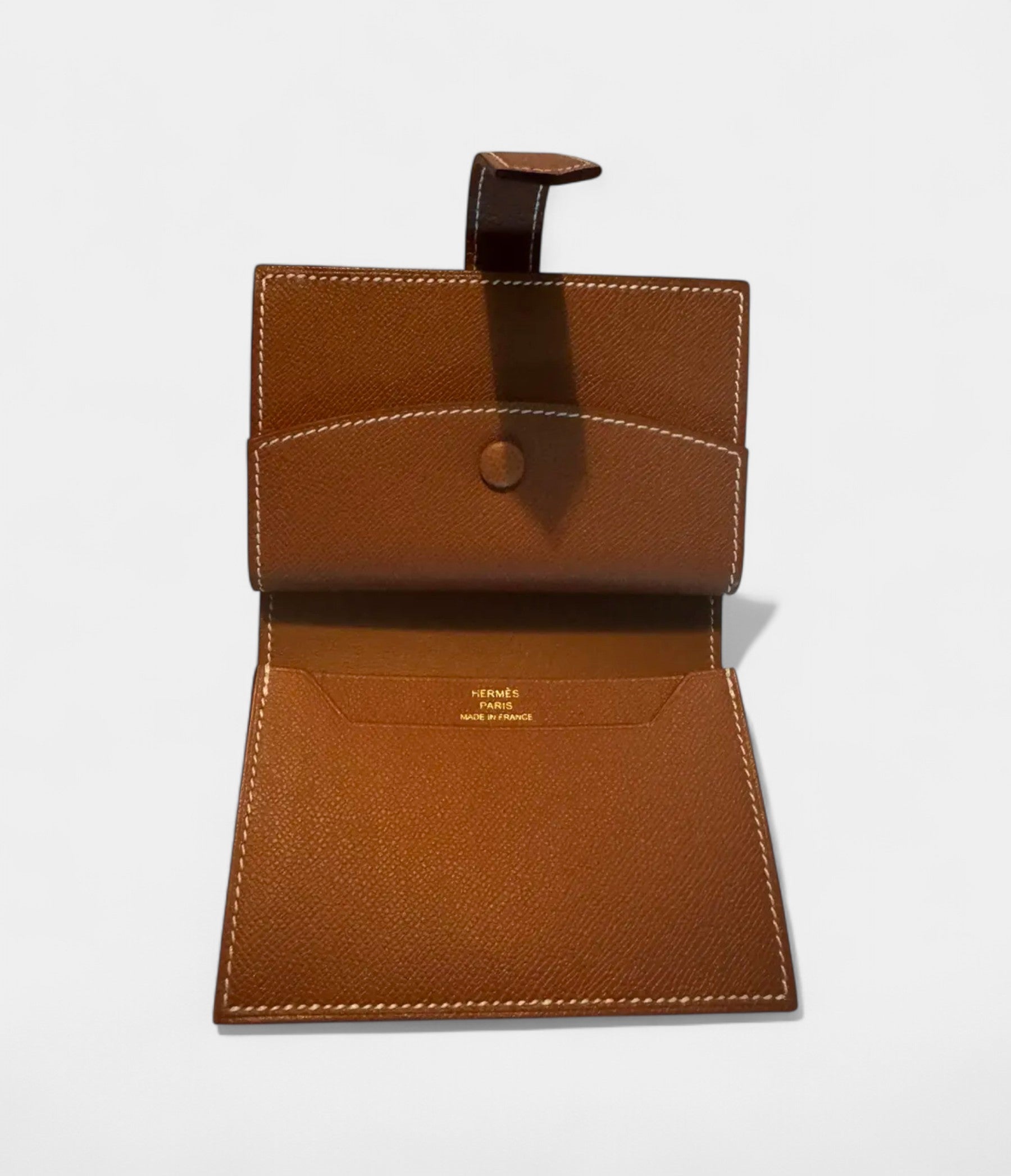 Hermès Béarn Leather Wallet in Brown Refined Simplicity in Luxurious