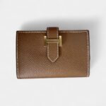Hermès Béarn Leather Wallet in Brown Timeless Craftsmanship Warm Classic Hue