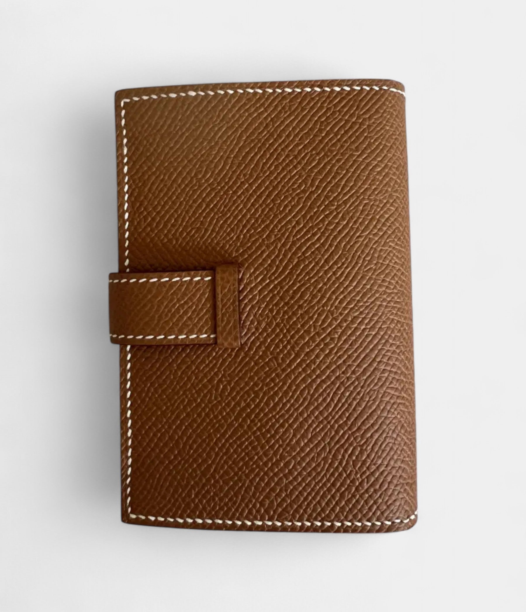Hermès Béarn Leather Wallet in Brown Timeless Craftsmanship Warm Classic Hue