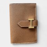 Hermès Béarn Leather Wallet in Brown Timeless Craftsmanship Warm Classic Hue