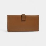 Hermès Béarn Leather Wallet in Brown Understated Luxury Classic Tone