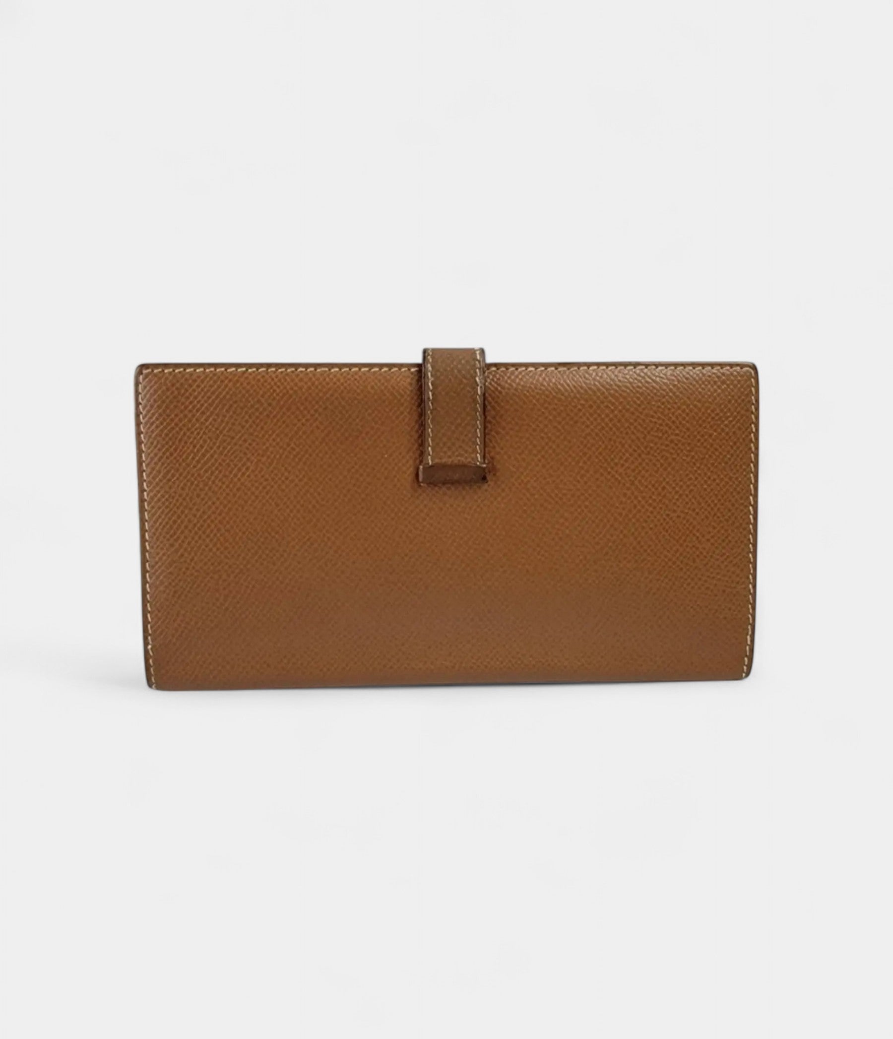 Hermès Béarn Leather Wallet in Brown Understated Luxury Classic Tone