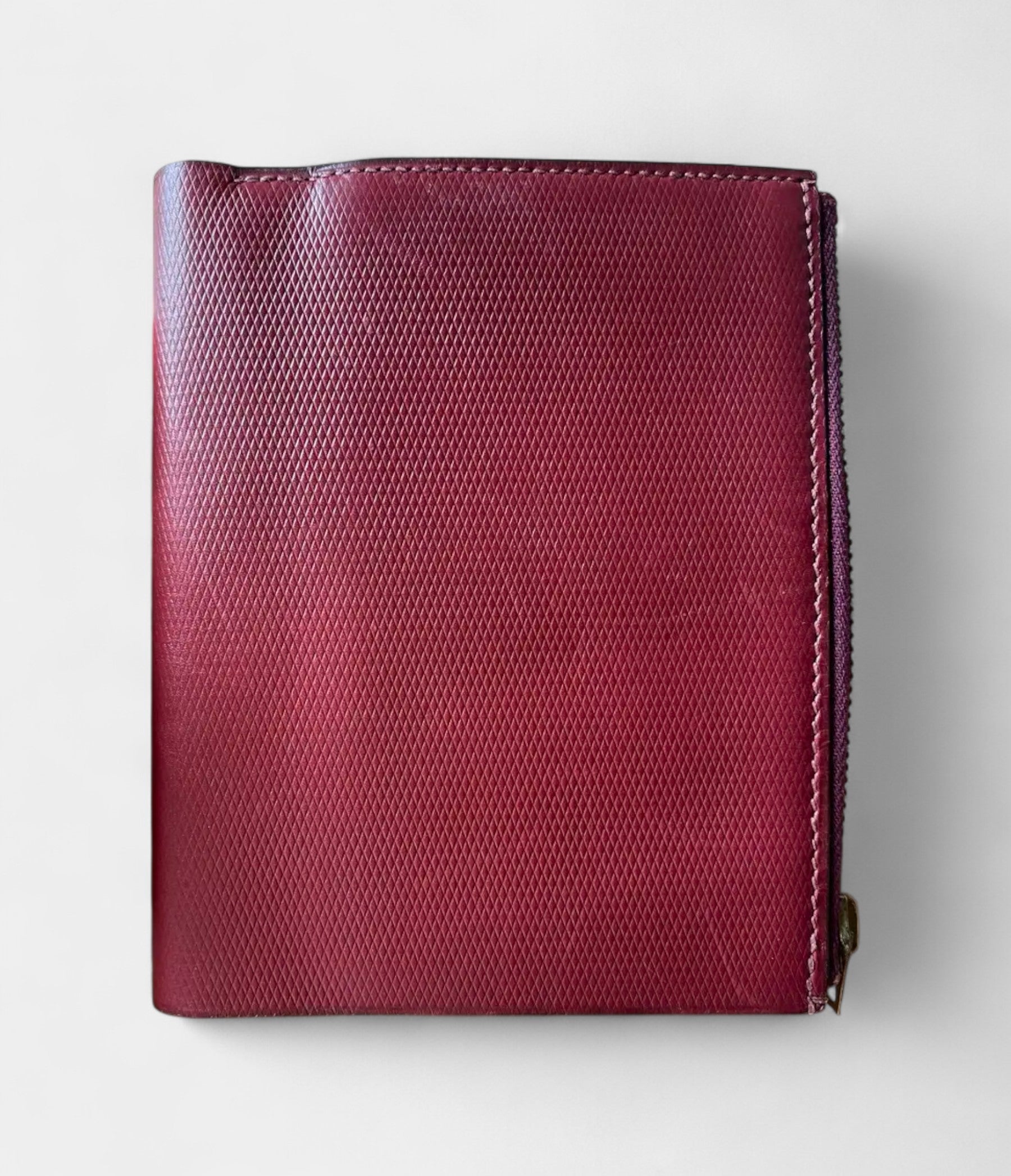 Hermès Béarn Leather Wallet in Burgundy Deep Elegance Timeless Design
