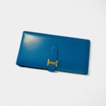 Hermès Béarn Leather Wallet in Green A Fresh Take on Classic Elegance