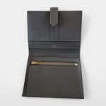 Hermès Béarn Leather Wallet in Grey Subtle Elegance with Iconic Appeal