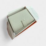 Hermès Béarn Leather Wallet in Grey Subtle Sophistication with Iconic Design