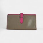 Hermès Béarn Leather Wallet in Multicolour Artistic Expression Meets Classic Craftsmanship