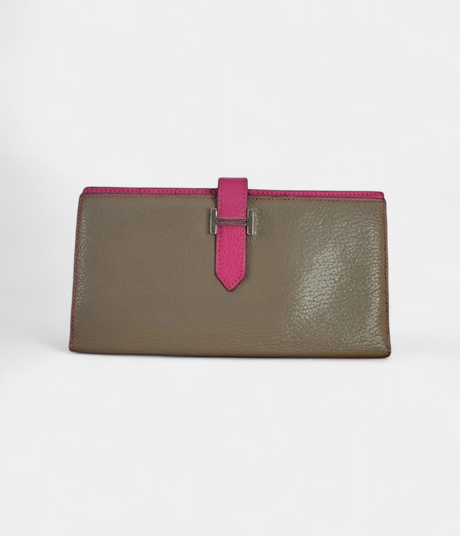 Hermès Béarn Leather Wallet in Multicolour Artistic Expression Meets Classic Craftsmanship