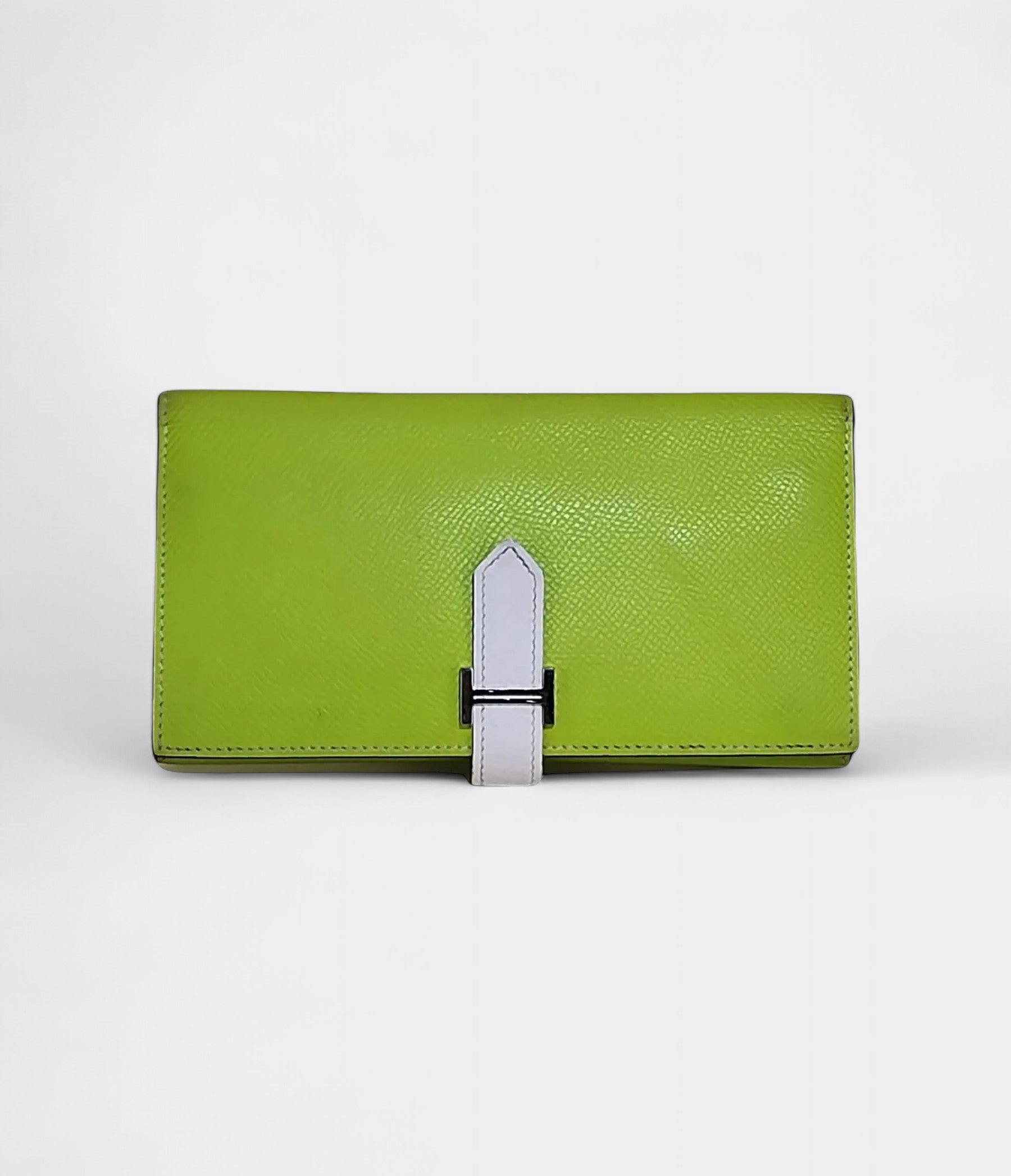 Hermès Béarn Leather Wallet in Multicolour Artistic Flair Meets Iconic Craftsmanship