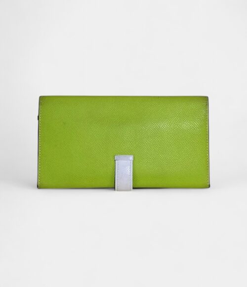 Hermès Béarn Leather Wallet in Multicolour Artistic Flair Meets Iconic Craftsmanship