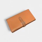 Hermès Béarn Leather Wallet in Orange Iconic Color Meets Timeless Design