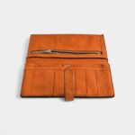 Hermès Béarn Leather Wallet in Orange Iconic Color Timeless Craftsmanship