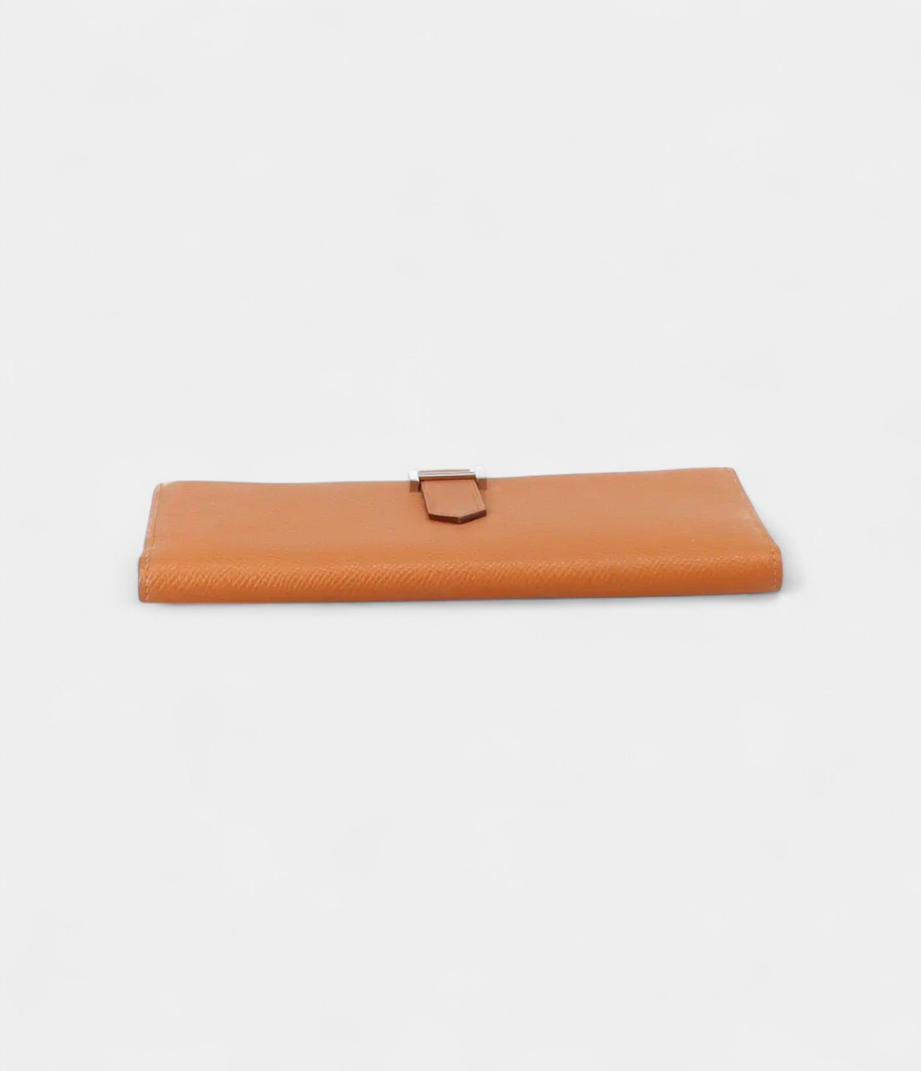 HermesBearnLeatherWalletinOrangeSignatureStyle_1.jpg Hermès Béarn Leather Wallet in Orange Signature Style