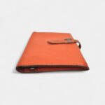 Hermès Béarn Leather Wallet in Orange Vibrant Heritage Iconic Design
