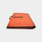 Hermès Béarn Leather Wallet in Orange Vibrant Heritage Iconic Design