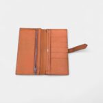 Hermès Béarn Leather Wallet in Orange Vibrant Heritage Timeless Silhouette