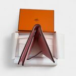Hermès Béarn Leather Wallet in Pink Feminine Grace with Iconic Elegance