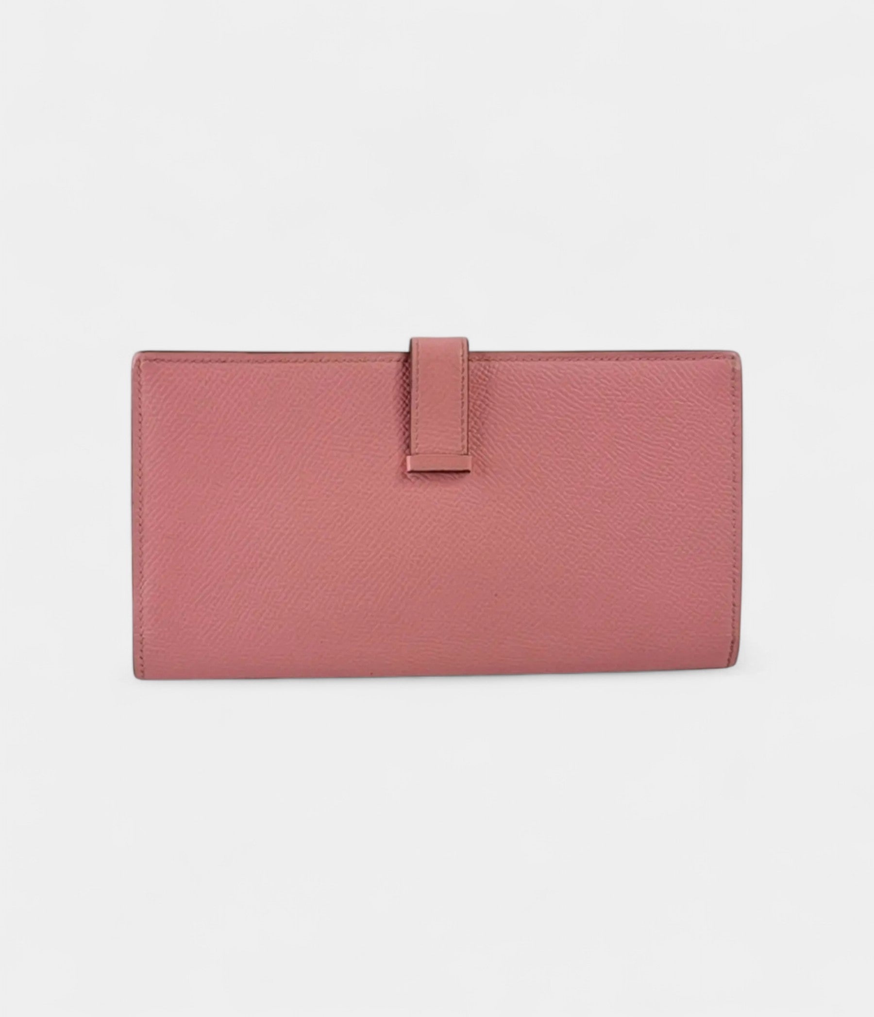 Hermès Béarn Leather Wallet in Pink Feminine Sophistication Signature Design