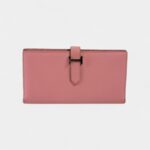 Hermès Béarn Leather Wallet in Pink Feminine Sophistication Signature Design