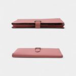 Hermès Béarn Leather Wallet in Pink Feminine Sophistication Signature Design