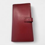 Hermès Béarn Leather Wallet in Red Bold Sophistication Classic Form
