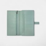 Hermès Béarn Leather Wallet in Turquoise Fresh Elegance Signature Design