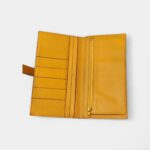 Hermès Béarn Leather Wallet in Yellow Bright Sophistication Classic Form