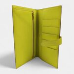 Hermès Béarn Leather Wallet in Yellow Radiant Elegance Classic Form