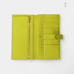 Hermès Béarn Leather Wallet in Yellow Radiant Elegance Classic Form