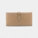 Hermès Béarn Wallet in Beige Leather